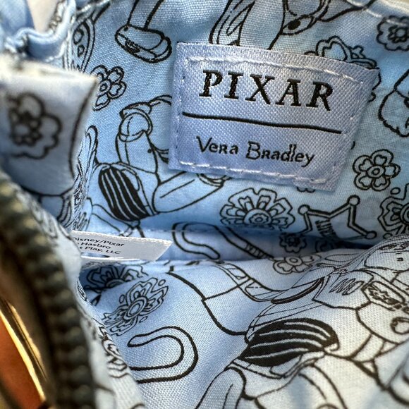 VERA BRADLEY DISNEY PIXAR ZIP ID CASE W/ BO PEEP'S SHEEP:NWT ANDY'S ROOM - Picture 8 of 9